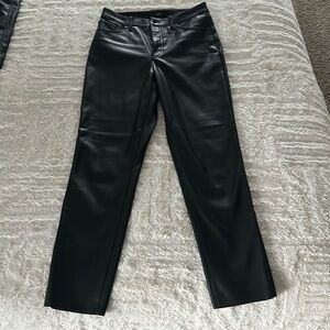 Women’s faux leather pants